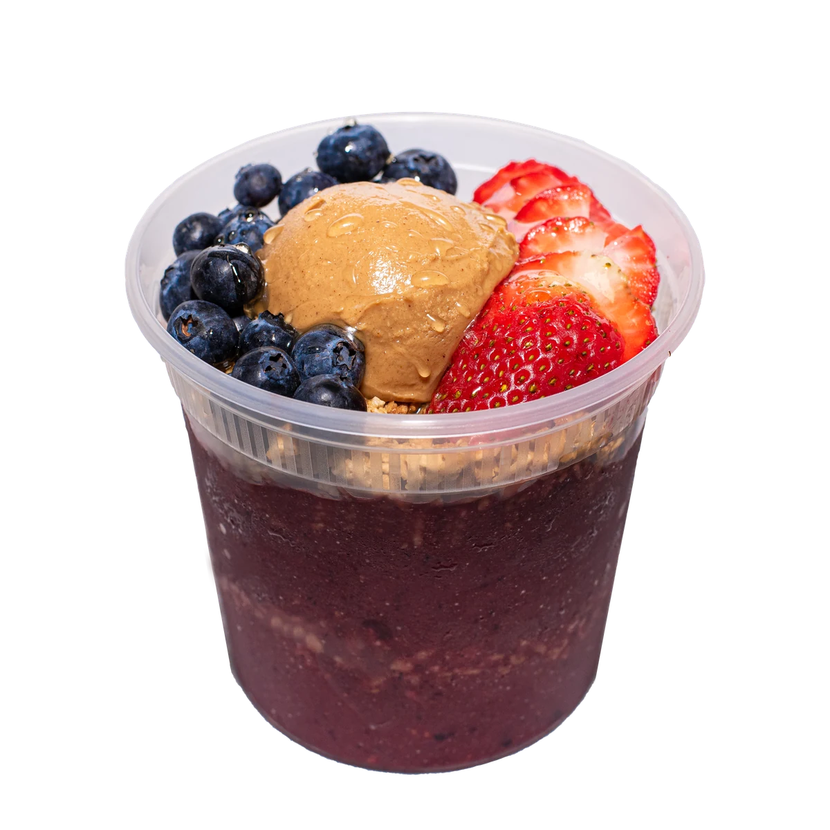 Peanut Butter & Jelly smoothie bowl
