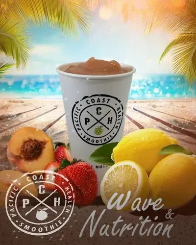 Peach on the Beach smoothie